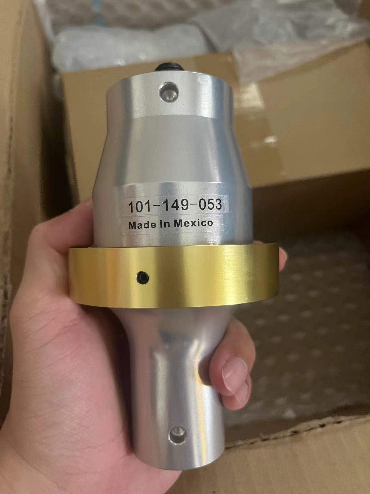Branson Ultrasonic 101-149-053 Aluminum 1:2.0 Silver Booster 20kHz